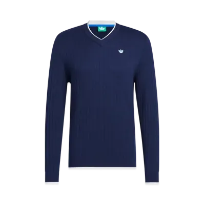 adidas Originals Golf V-neck Sweater "Night Indigo"