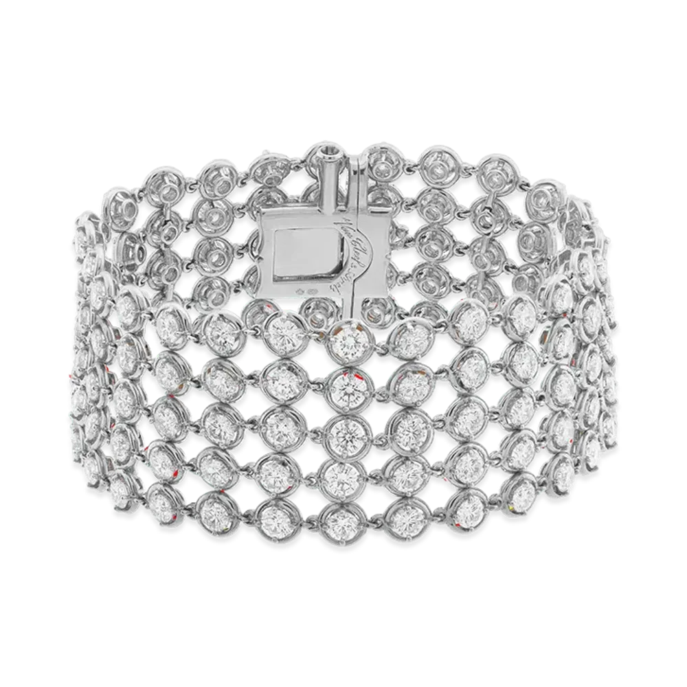 Van Cleef & Arpels Palmyre bracelet "18K White gold/Diamond"