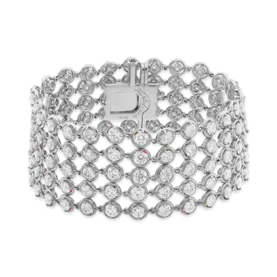Van Cleef & Arpels Palmyre bracelet "18K White gold/Diamond"