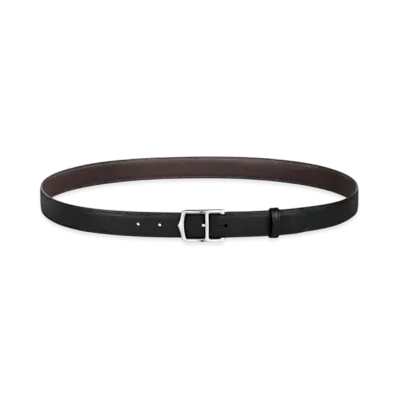 Cartier Belt, C Belt "Black/Ebony/Stainless Steel"