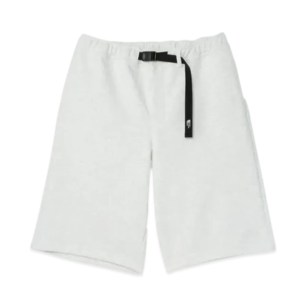 The North Face Light Sweat Shorts "White Mix Gray"