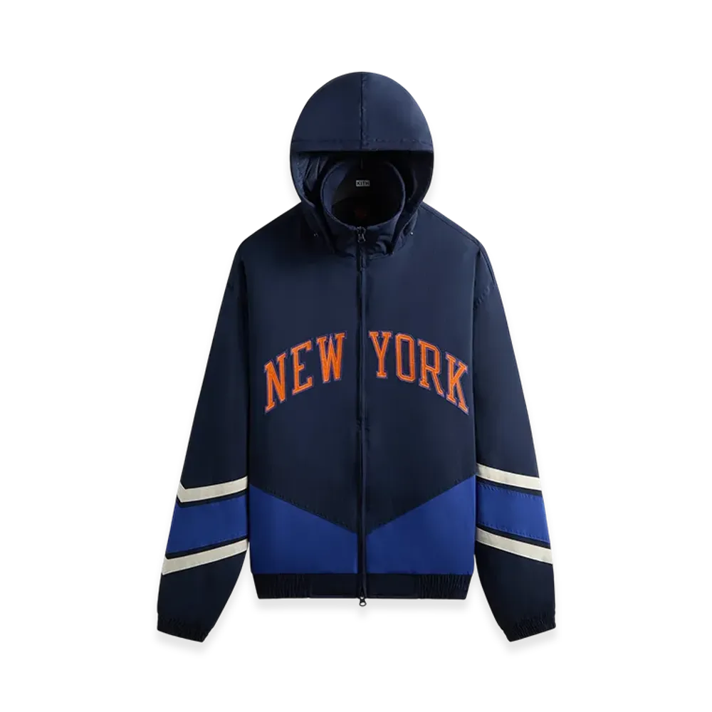 Kith x the New York Knicks Padded Nylon Jacket "Nocturnal"