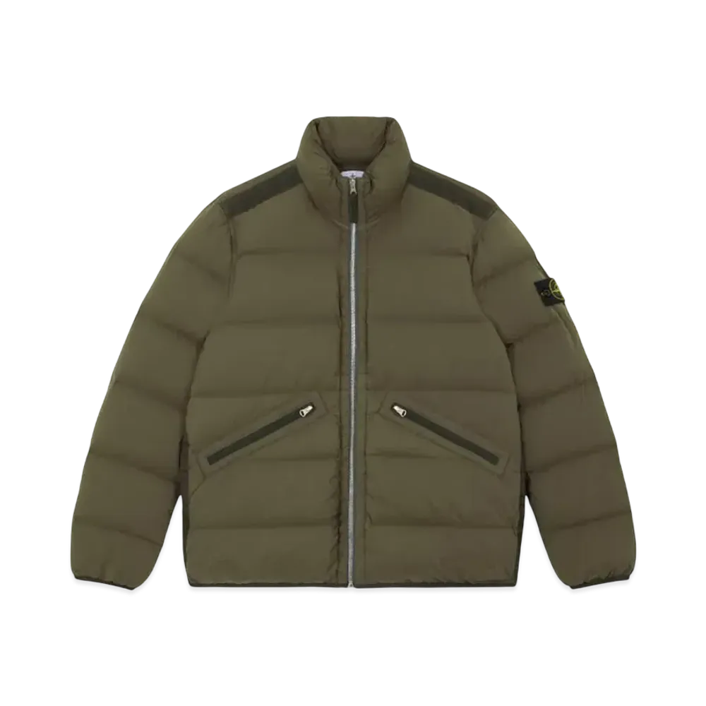 Stone Island 43028 Seamless Tunnel Nylon Down -TC "Musk Green"