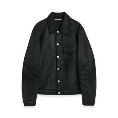 OUR LEGACY Rebirth Jacket Waxed Denim "Black"