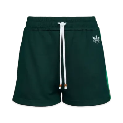 adidas Gucci Jersey Shorts "College Green"