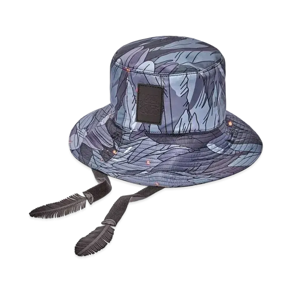 LOEWE x Howl's Moving Castle Howl Fisherman Hat In Nylon "Black"