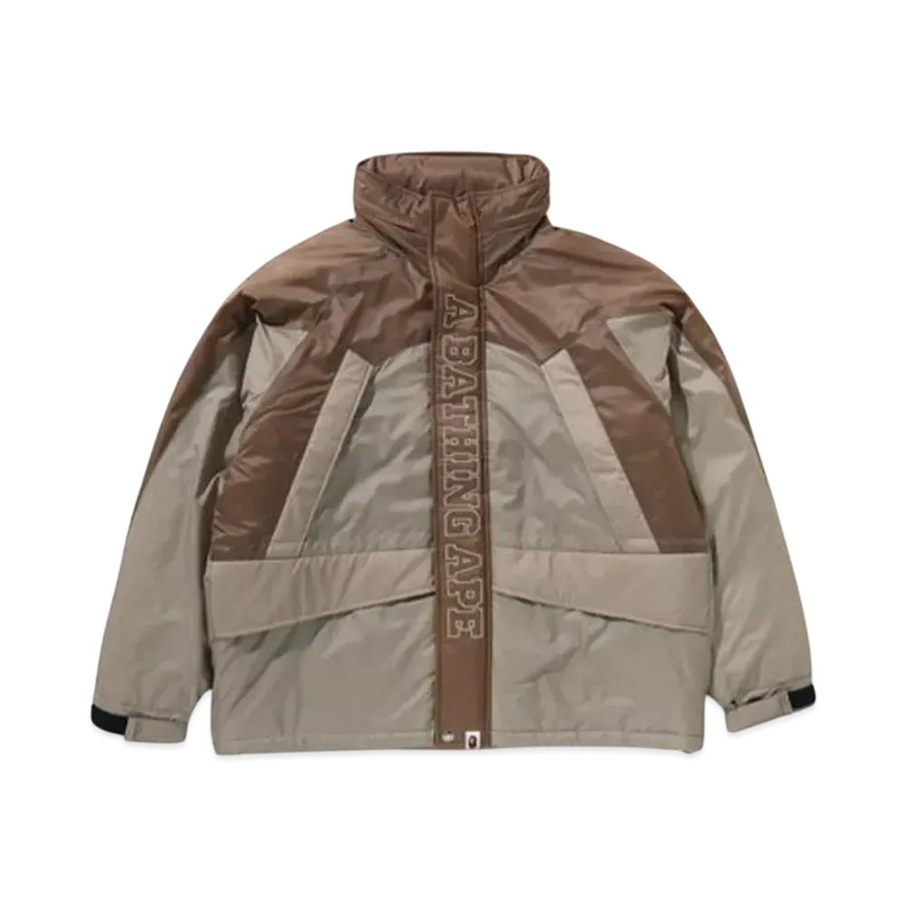A BATHING APE Snowboard Jacket "Beige"
