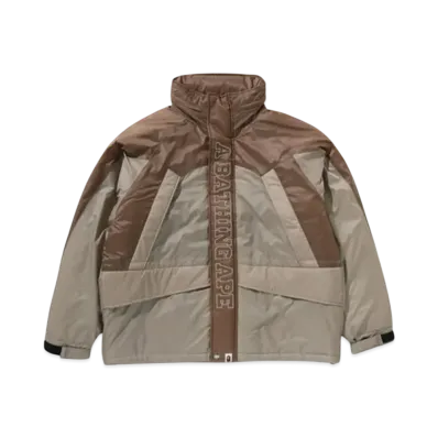 A BATHING APE Snowboard Jacket "Beige"