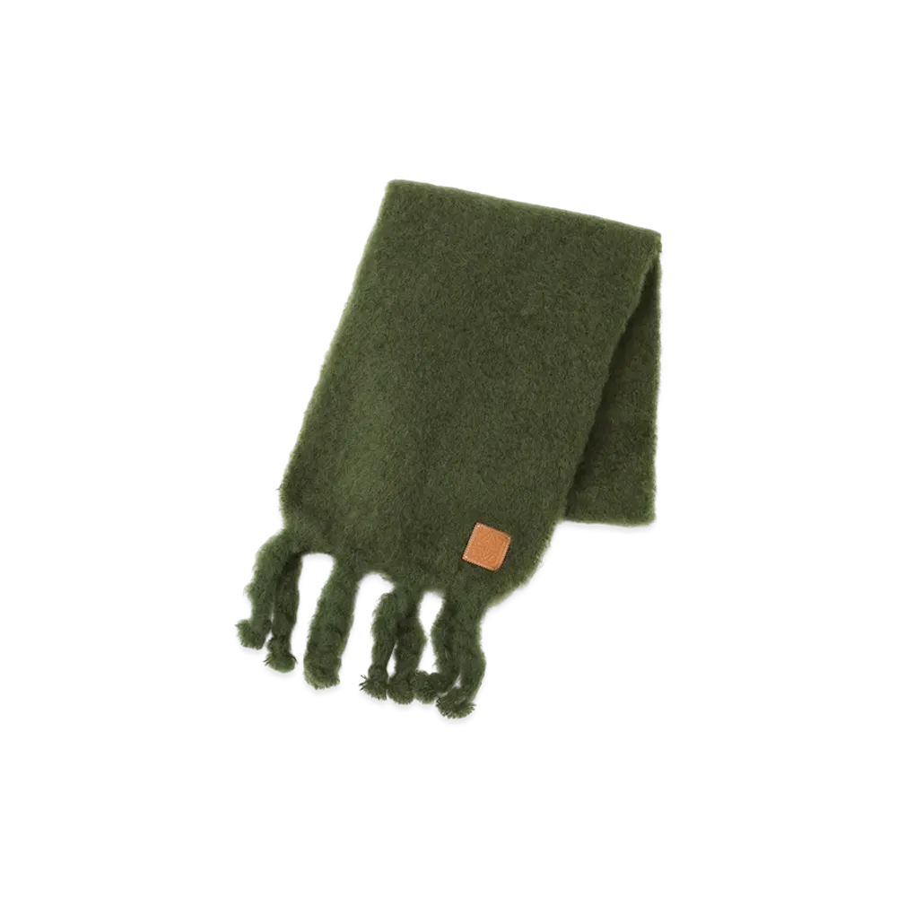 LOEWE Scarf "Forest Green"