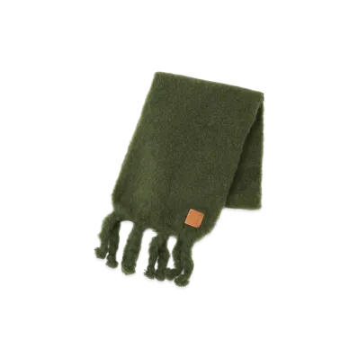 LOEWE Scarf "Forest Green"