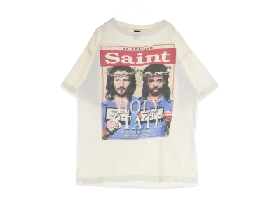 SAINT Mxxxxxx x Denim Tears HOLY STATE S/S T-Shirt "Off White"