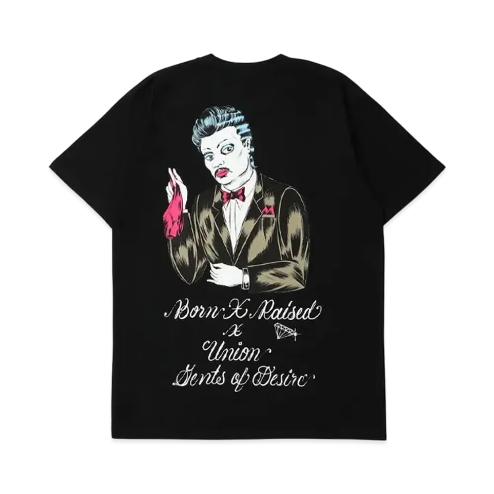 UNION x Born x Raised Gents Of Desire Larry Tee "Black"