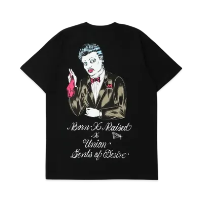 UNION x Born x Raised Gents Of Desire Larry Tee "Black"