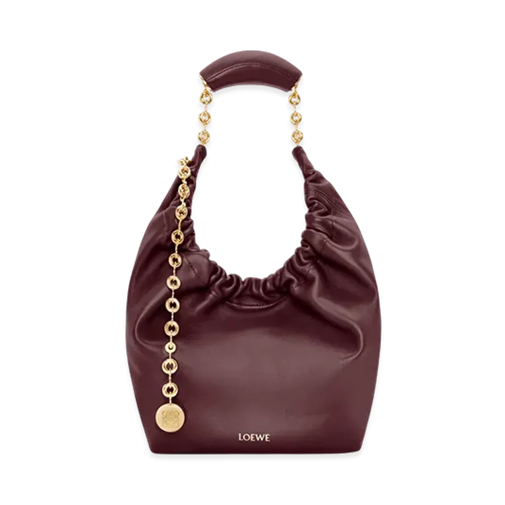 LOEWE Squeeze Bag Small "Oak"