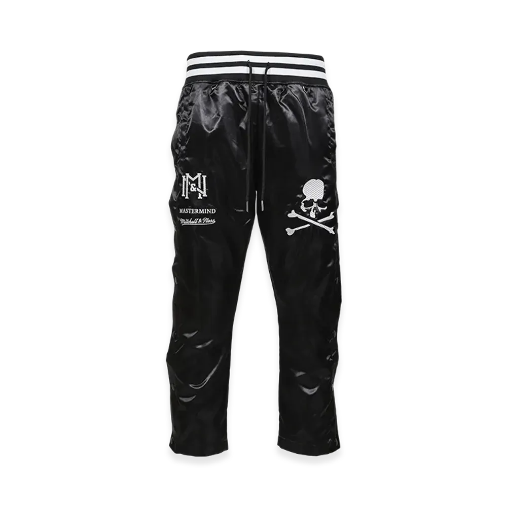 MASTERMIND WORLD x Mitchell&Ness Tear Pants "Black"
