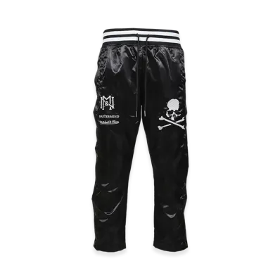 MASTERMIND WORLD x Mitchell&Ness Tear Pants "Black"