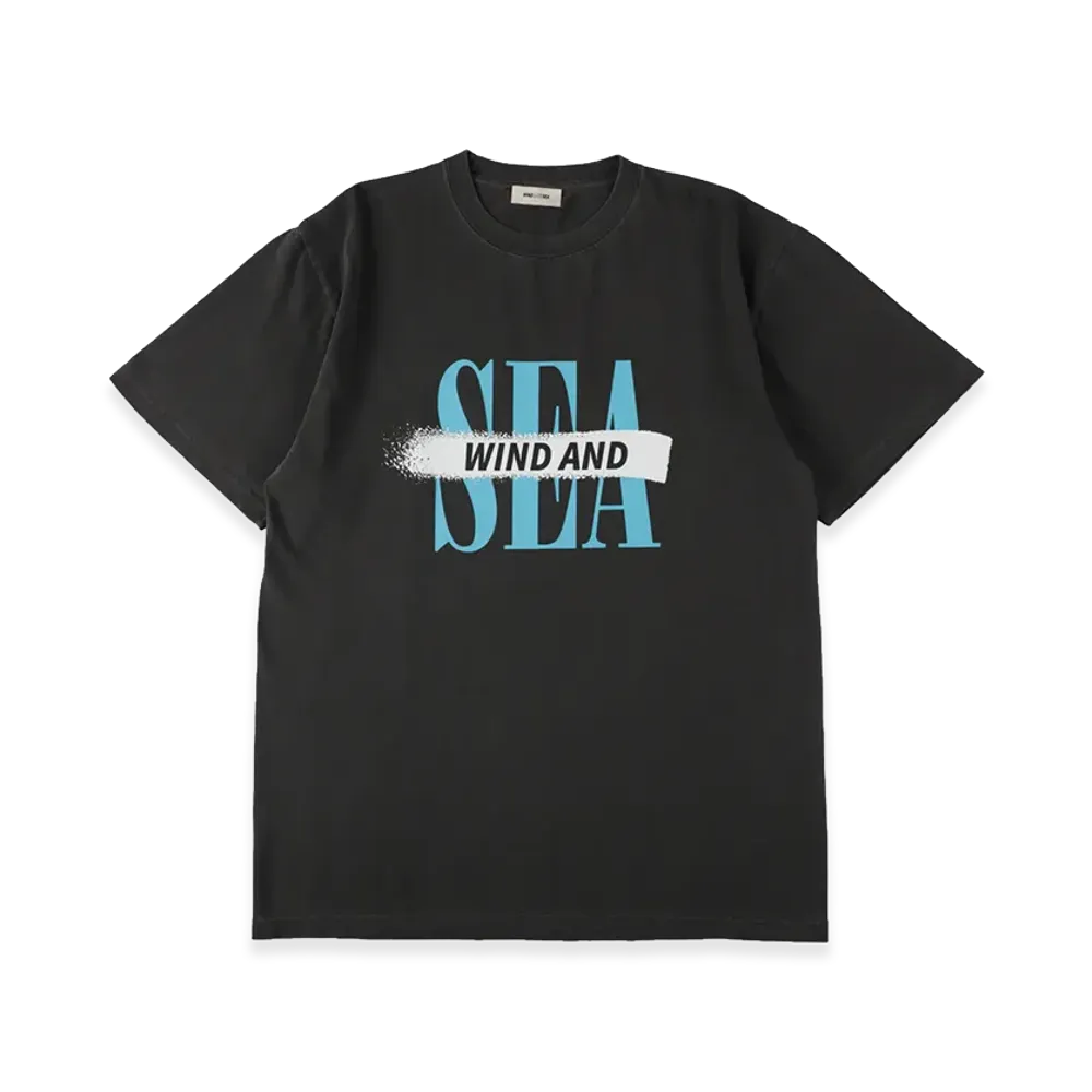 WIND AND SEA Line Logo S/S Tee "Black"