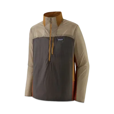 Patagonia Men's Houdini Stash 1/2 Zip Pullover "Grey"
