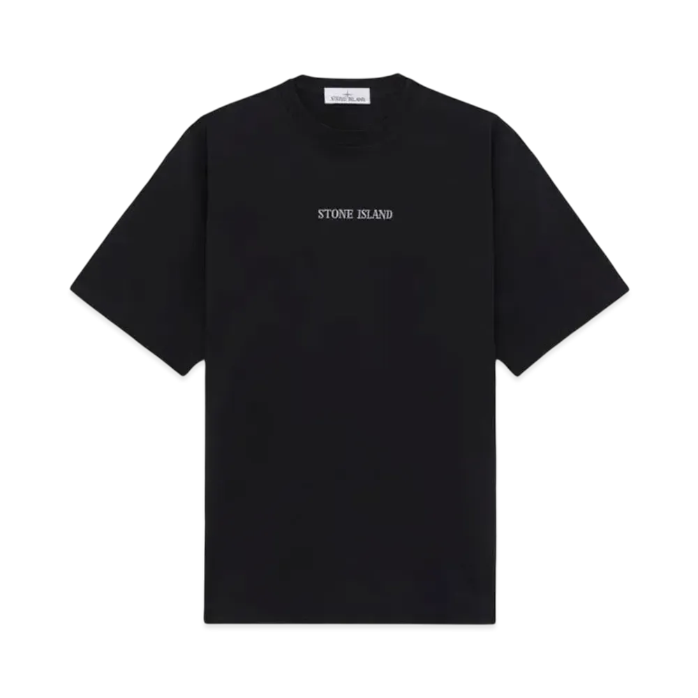 Stone Island 20479 24/2 Cotton Jersey "Black"