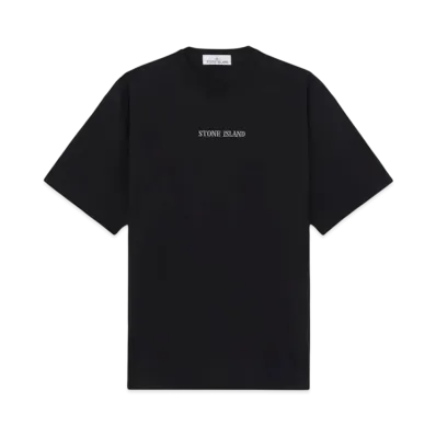 Stone Island 20479 24/2 Cotton Jersey "Black"
