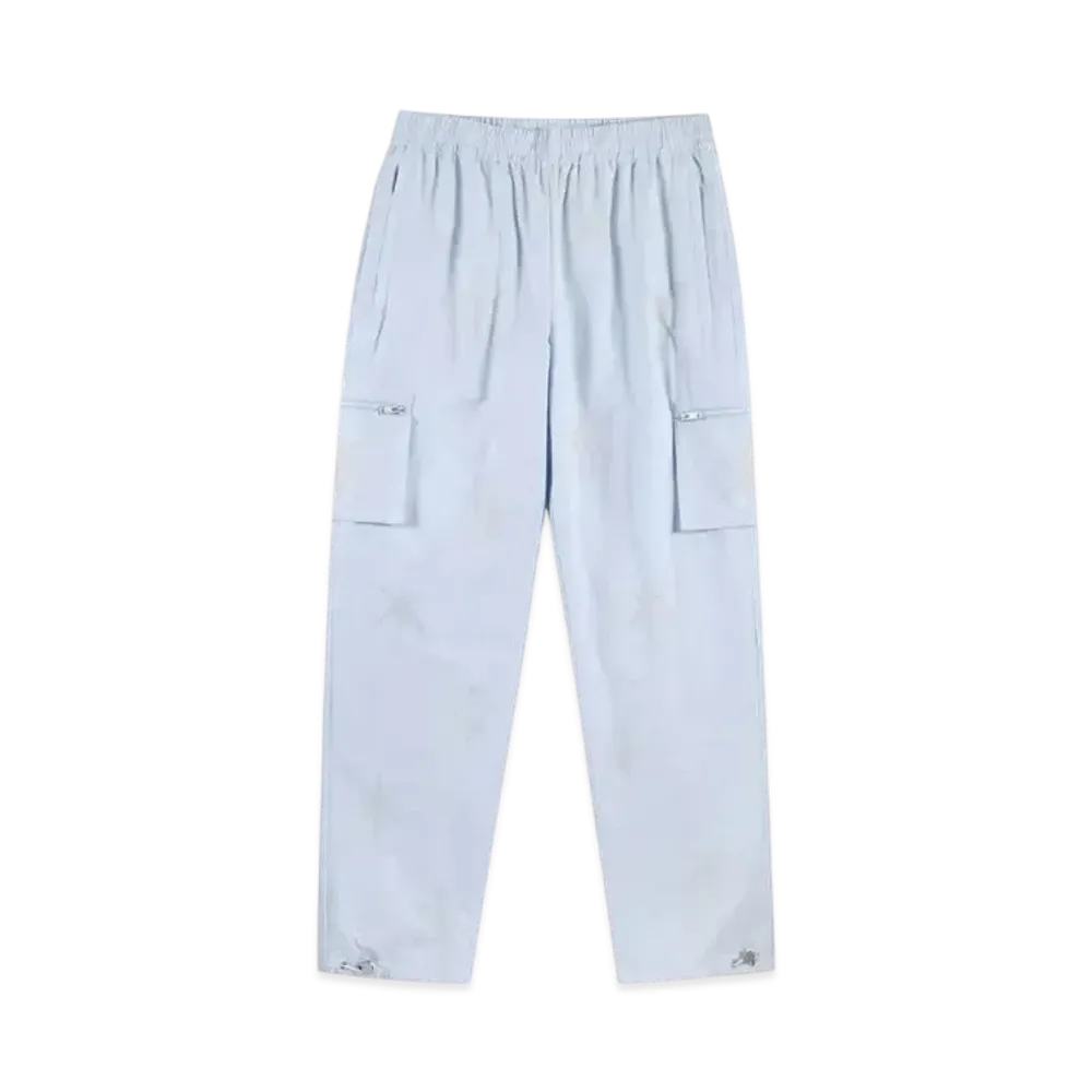 Unknown London Dagger Rhinestone Baggy Pants "Light Blue"