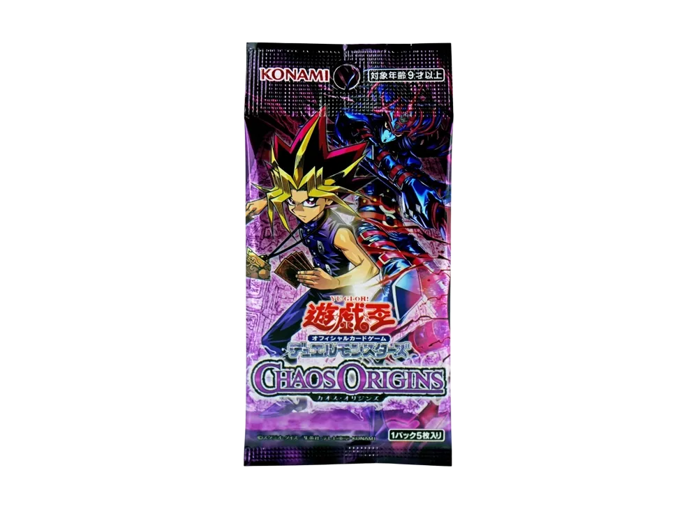 遊戯王OCG デュエルモンスターズ「カオス・オリジンズ」日本版 パック