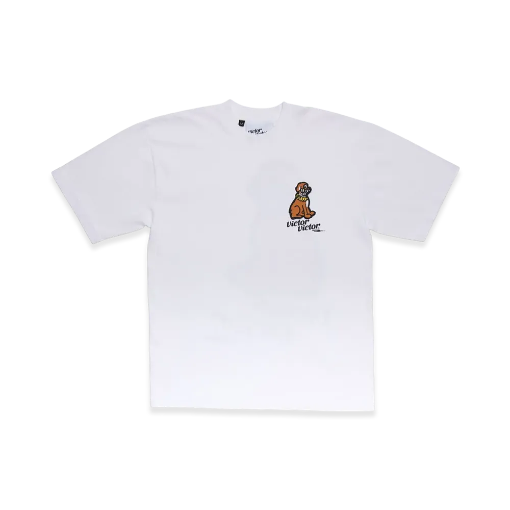 Victor Victor Worldwide x Slawn Logo T-Shirt "White"