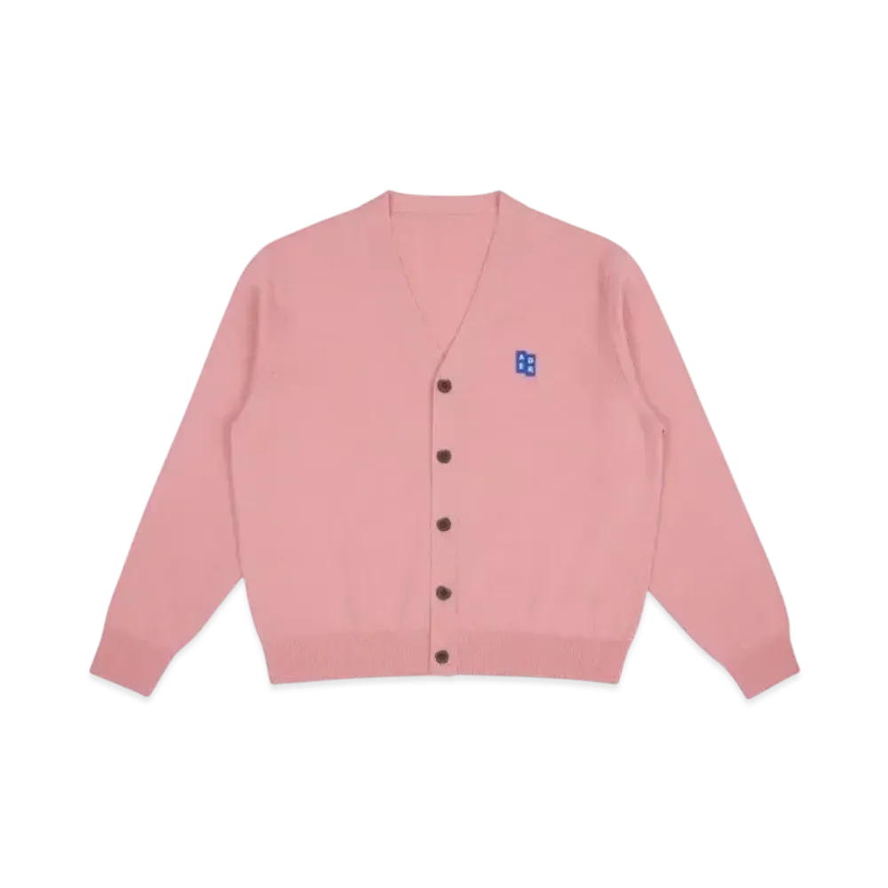 ADERERROR Tag Cardigan 01 "Pink"