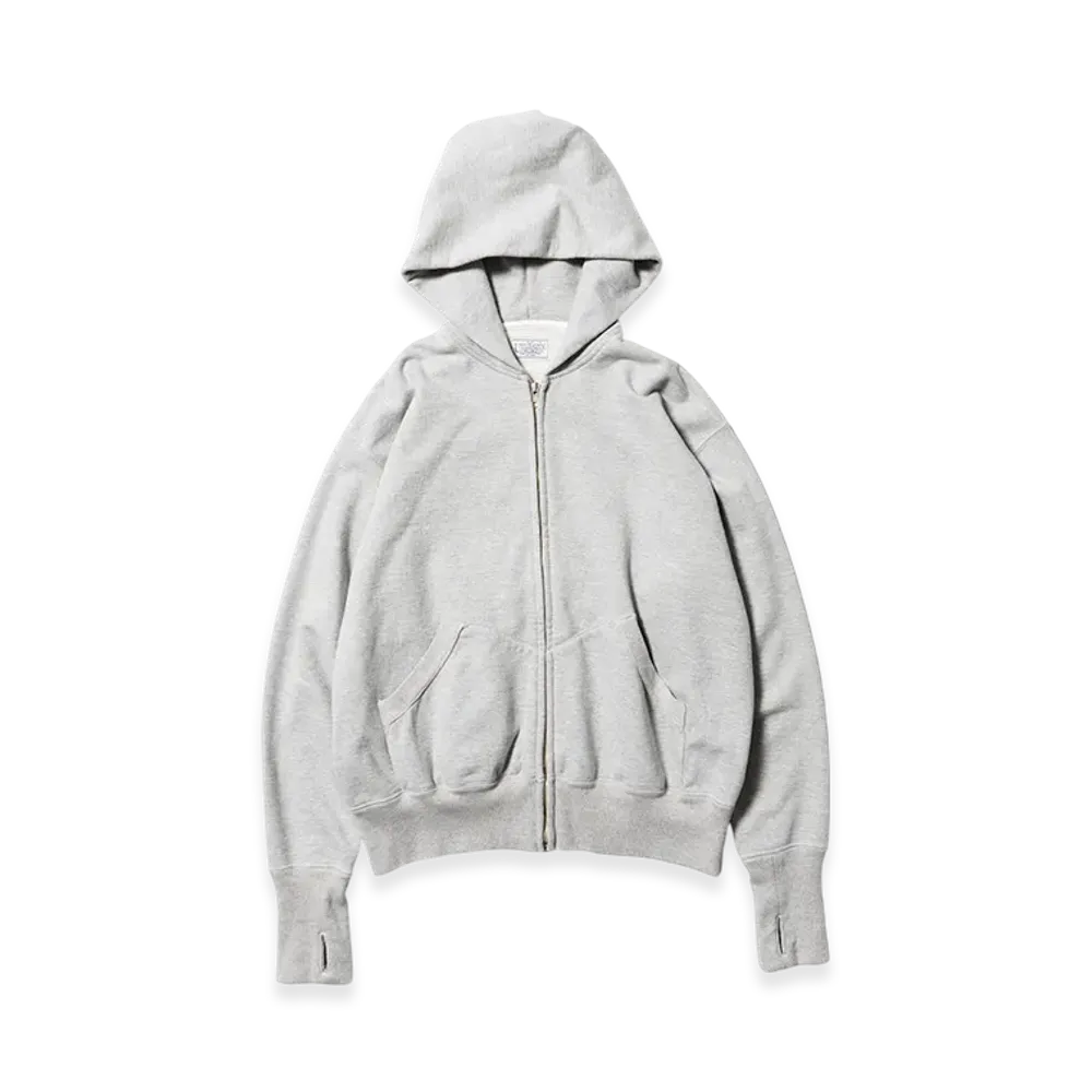 Unlikely Simple Sweat ZIP Up Hoodie "Gray"