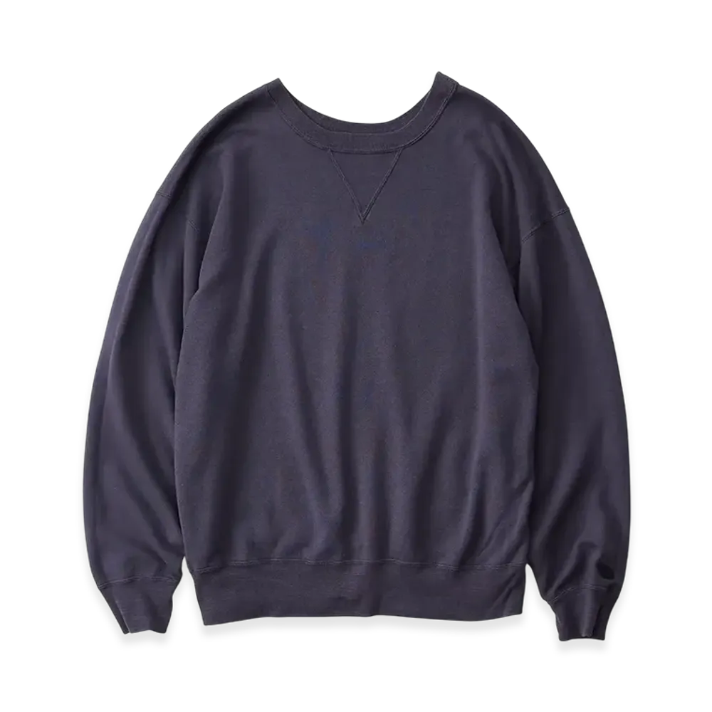 NICENESS S.Freeman Silk Sweatshirt Pull Over "Charcoal"