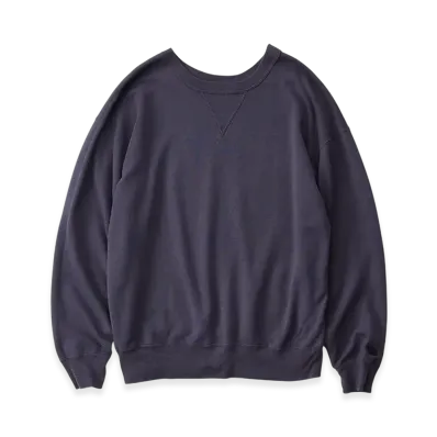 NICENESS S.Freeman Silk Sweatshirt Pull Over "Charcoal"