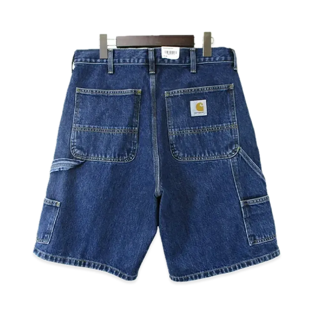Carhartt WIP Double Knee Shorts "Blue Stone Washed"