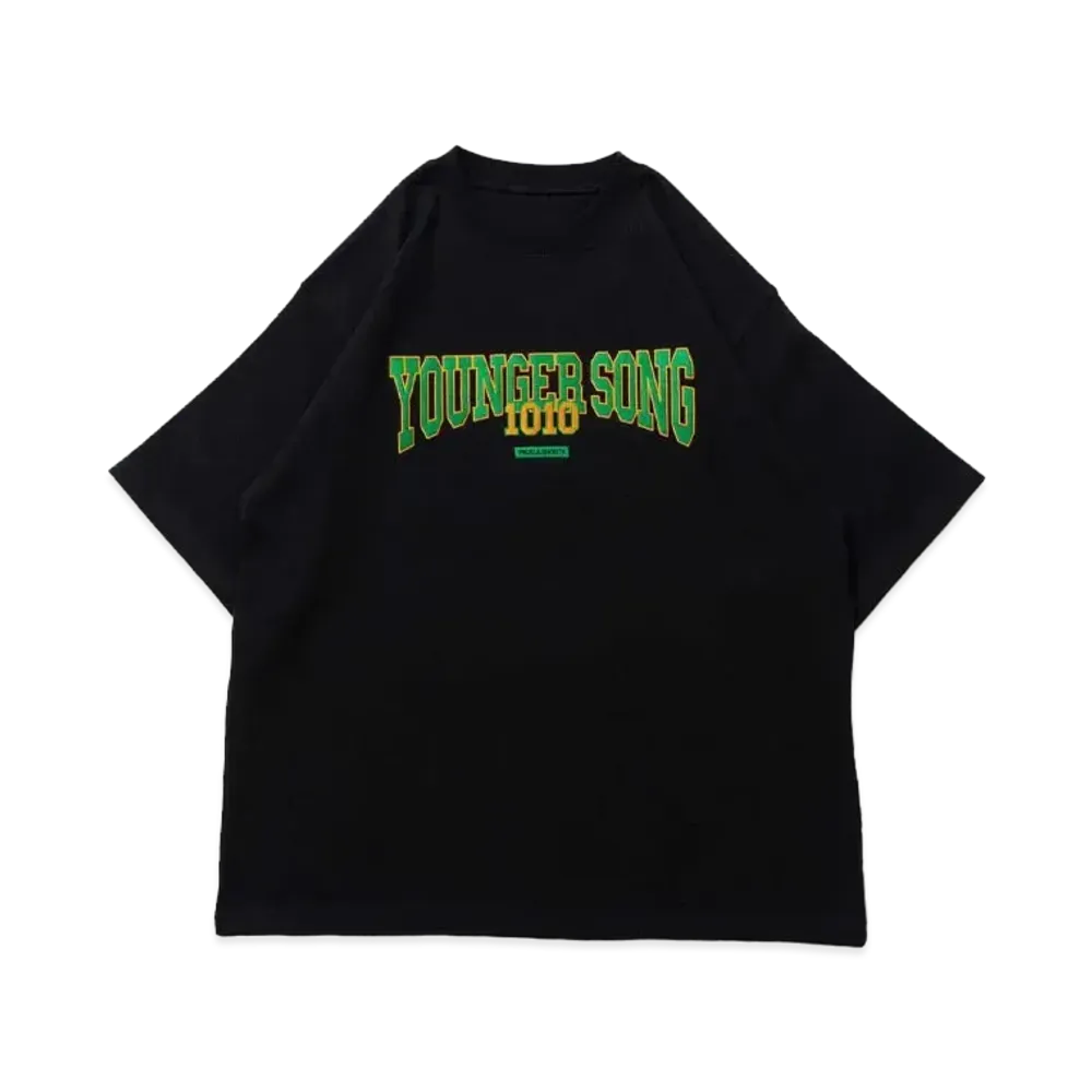 Younger Song collage T front print "BLACK"