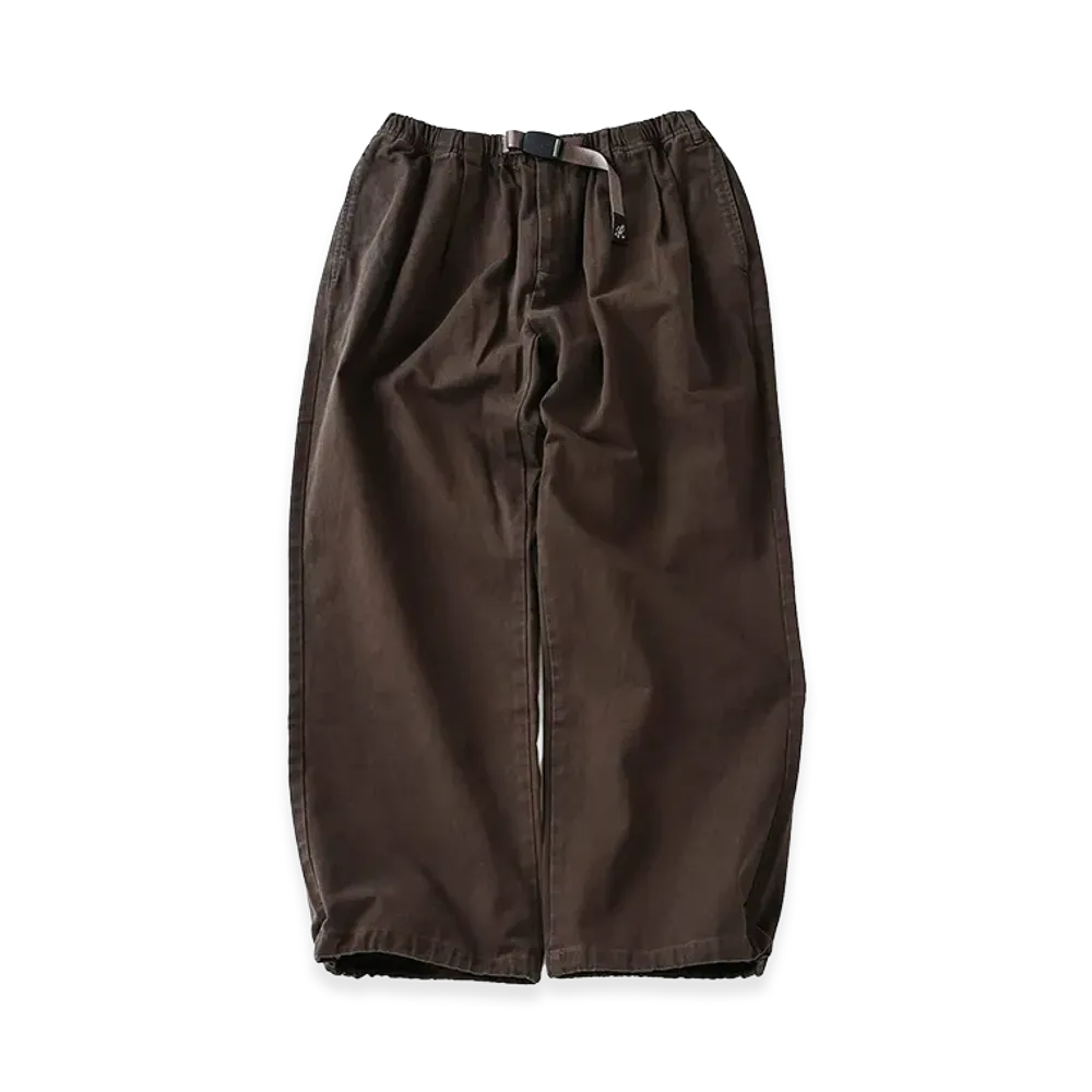 JOURNAL STANDARD relume x GRAMICCI Eco Cotton Twill Wide Pants "Brown"