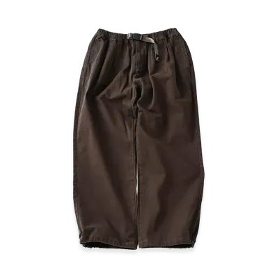 JOURNAL STANDARD relume x GRAMICCI Eco Cotton Twill Wide Pants "Brown"