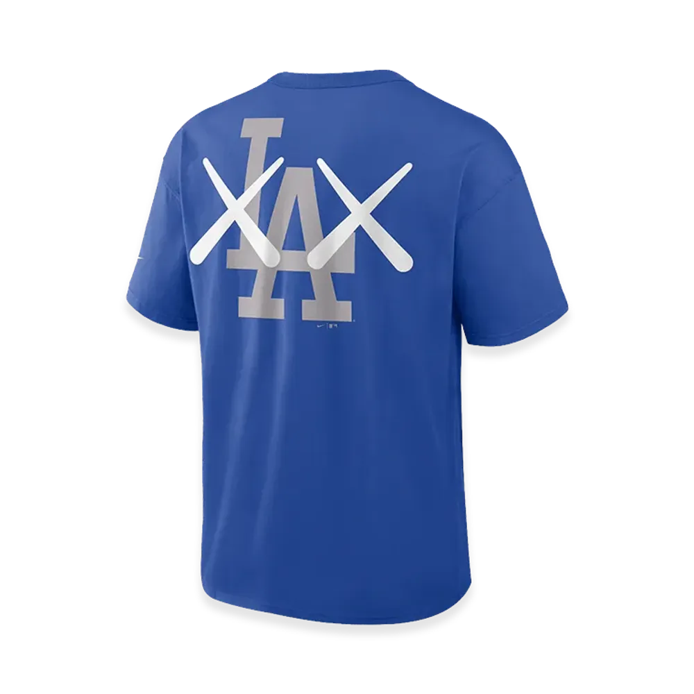 MLB x KAWS x Nike Fanatics Fest Elevated Max 90 Tee Los Angeles Dodgers "Game Royal"