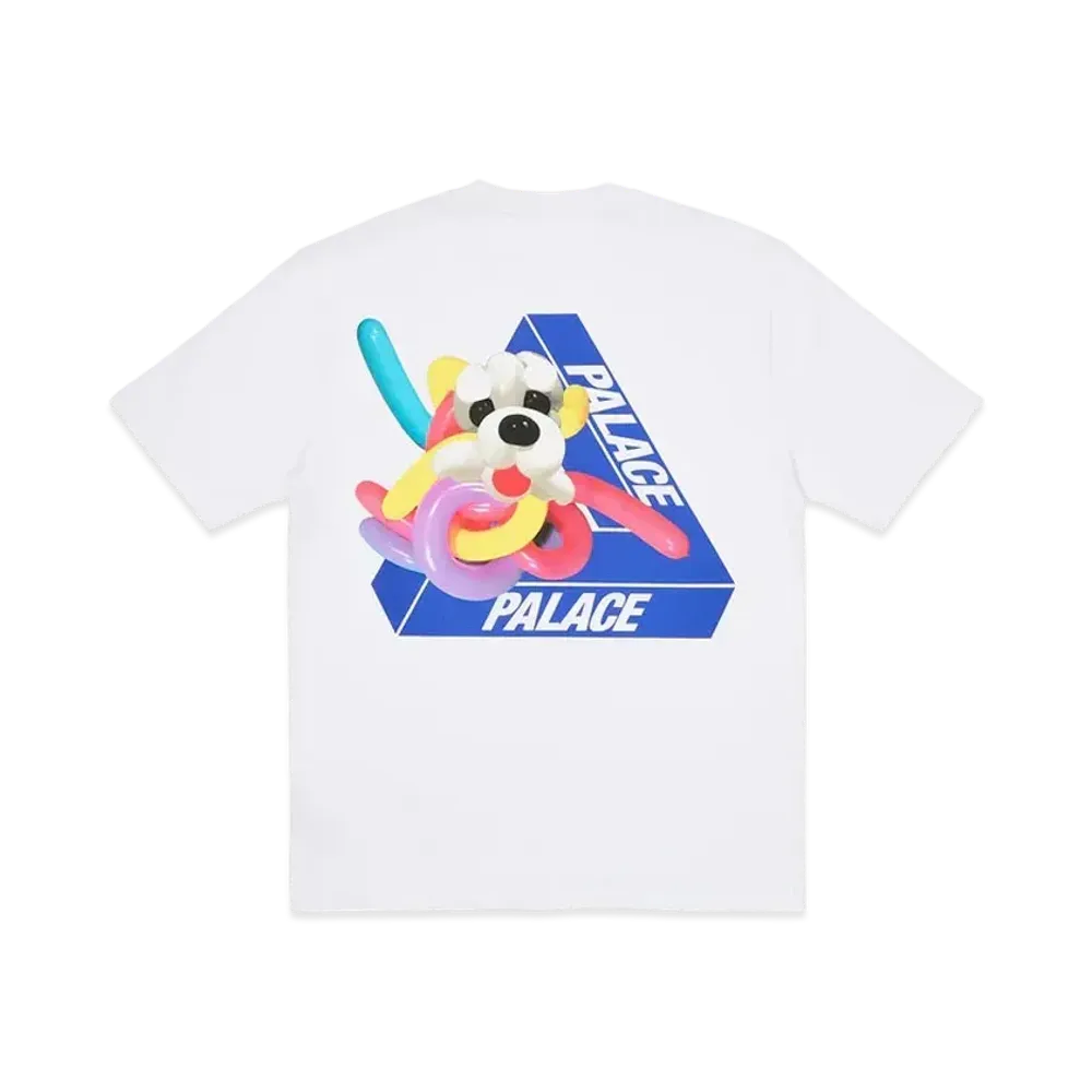 PALACE Tri-Twister T-Shirt "White"