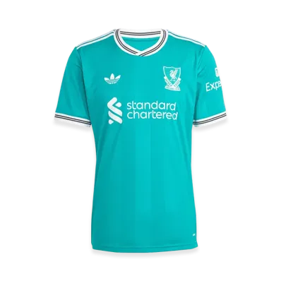 adidas Liverpool FC 25/26 Third Uniform "Sea Green"