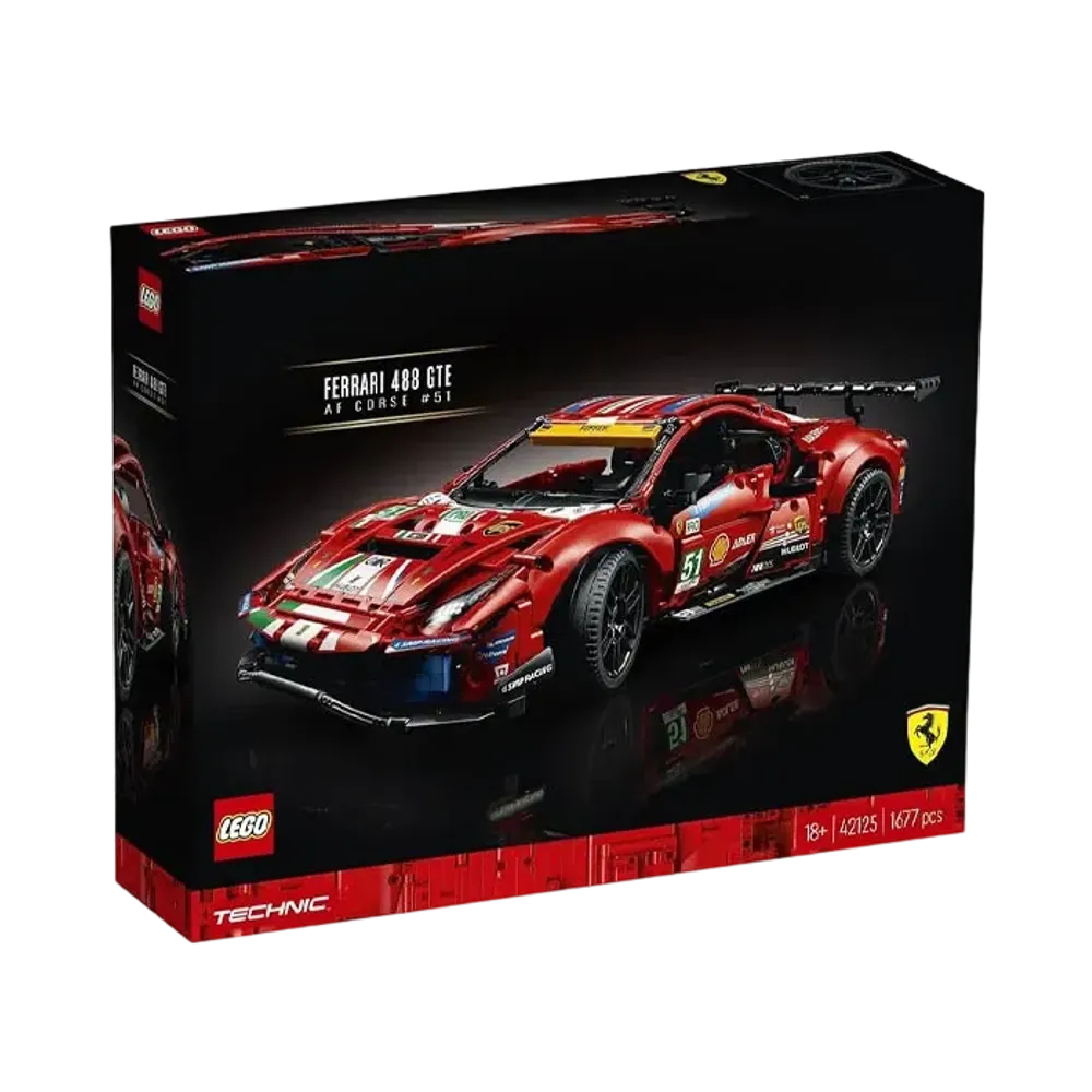 LEGO TECHNIC "Ferrari 488 GTE ''AF Corse #51'''' [42125]