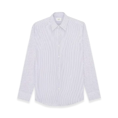 Saint Laurent Polos "Craie/Noir"
