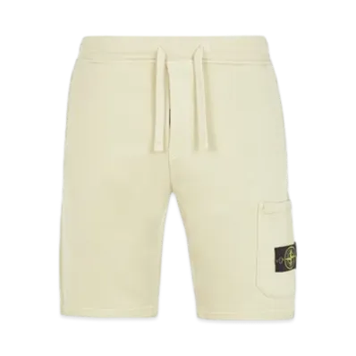 Stone Island 64651 Regular Fit Cargo Bermuda Shorts - 24SS "Ecru"