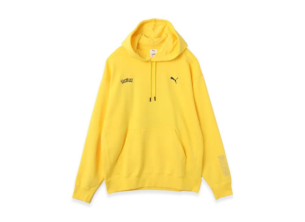 PUMA x Pokemon Relaxed Graphic Hoodie TR "Yellow"