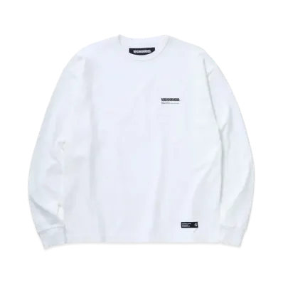 NEIGHBORHOOD Classic Crewneck LS "White"