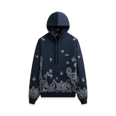 Kith Falling Paisley Nelson Hoodie "Nocturnal"