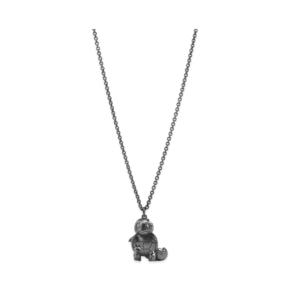 Tiffany & Co. x Daniel Arsham x Pokemon Squirtle Pendant Diamond "Sterling Silver"