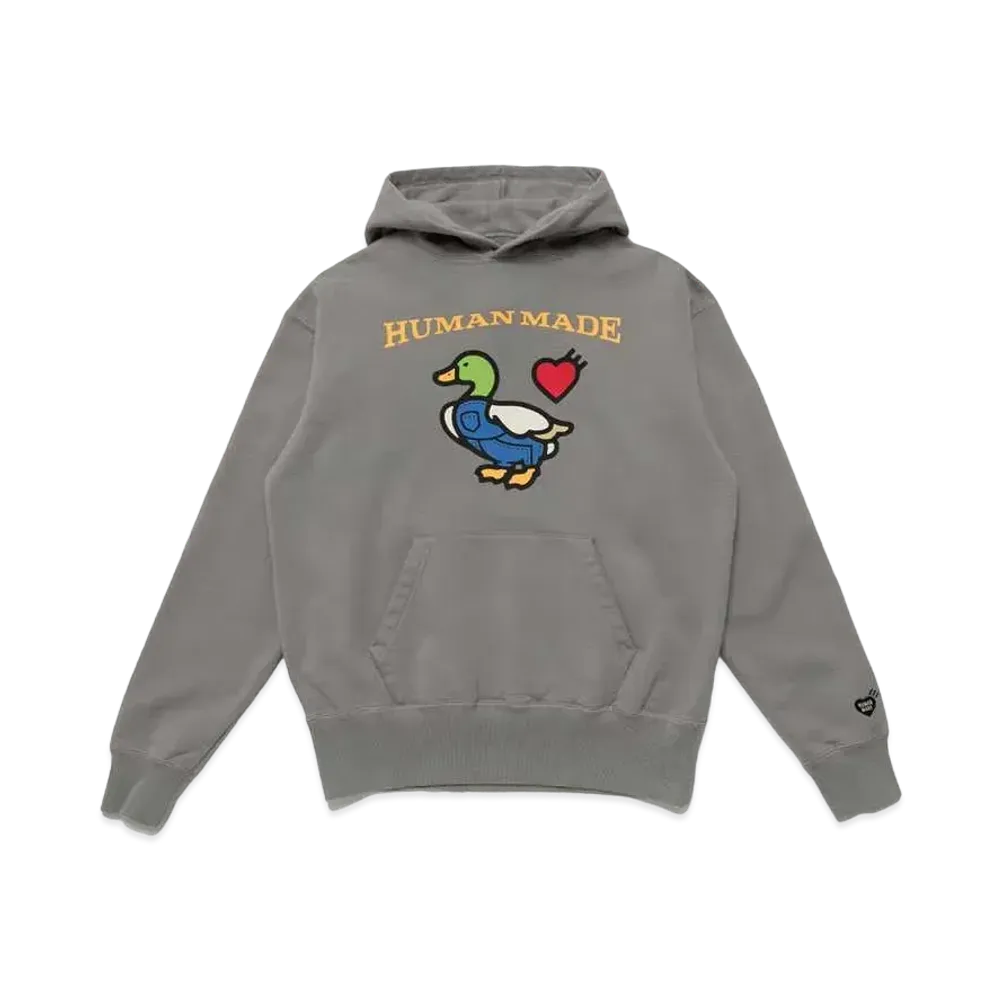 HUMAN MADE DUCK HOODIE "Grey"