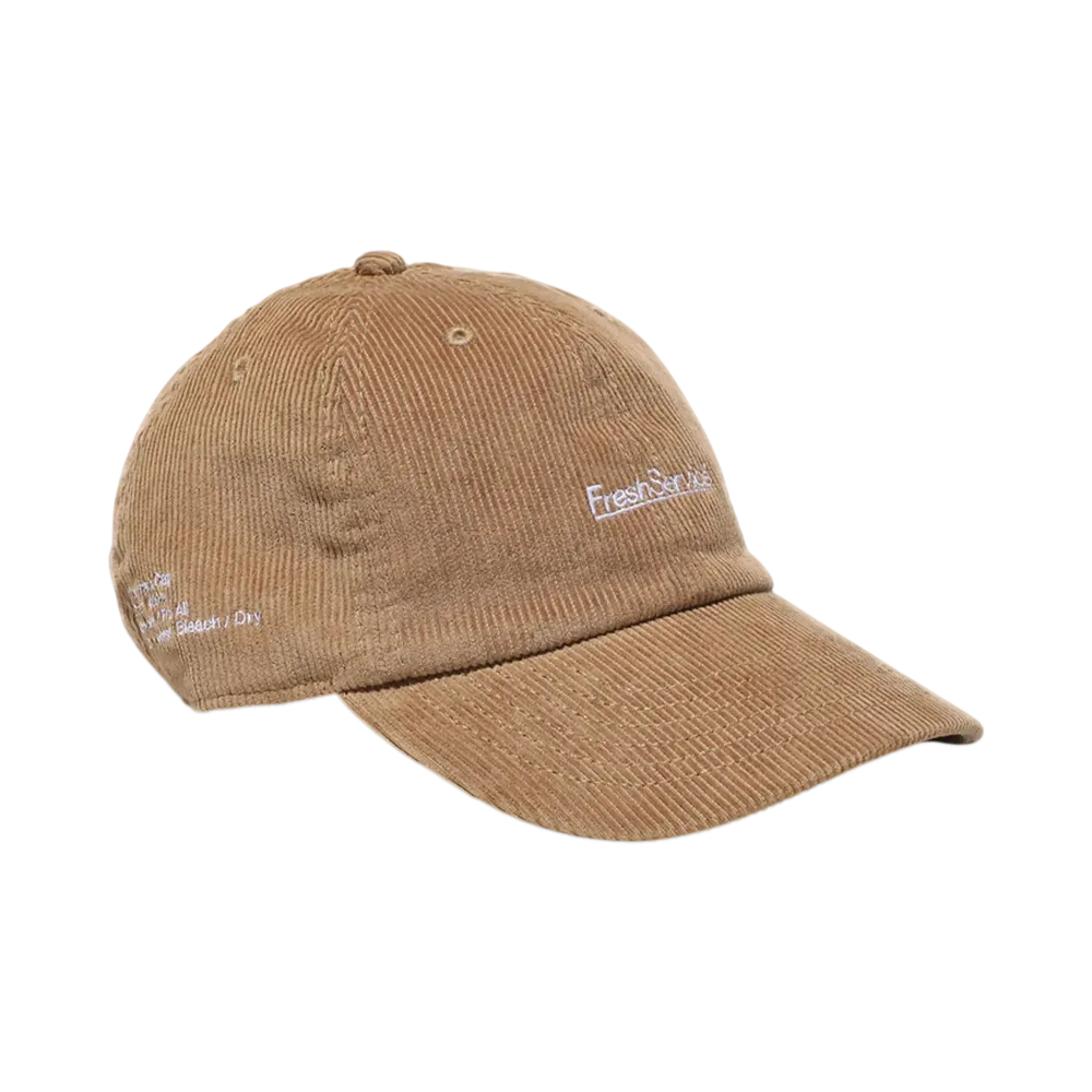 FreshService Corduroy Corporate Cap "Tan"