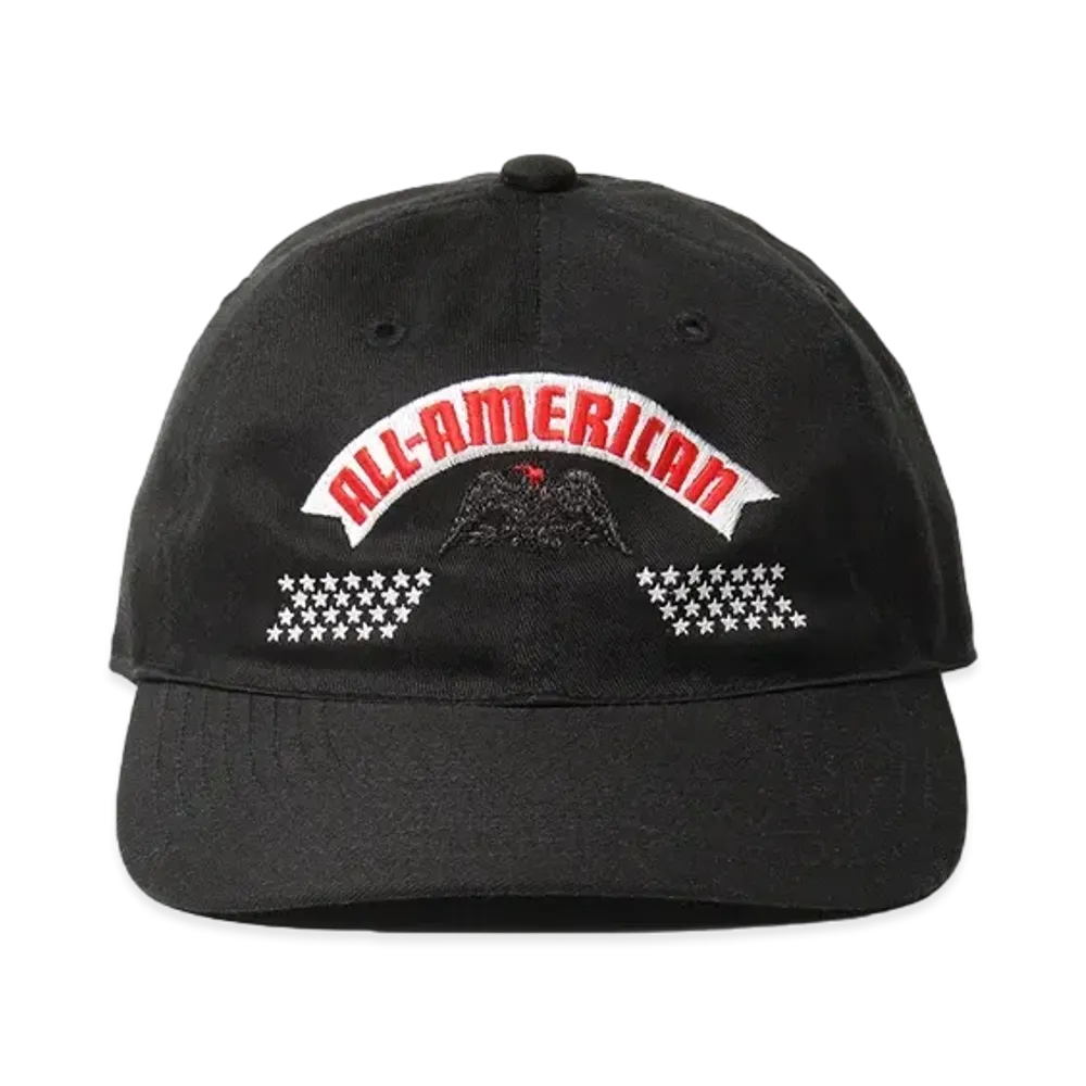 WACKO MARIA 6 Panel Cap "Black"