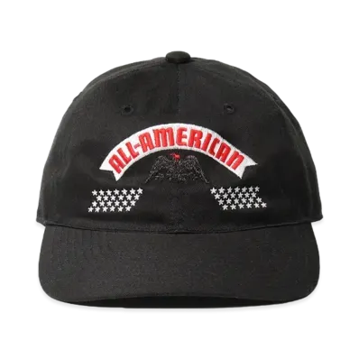 WACKO MARIA 6 Panel Cap "Black"