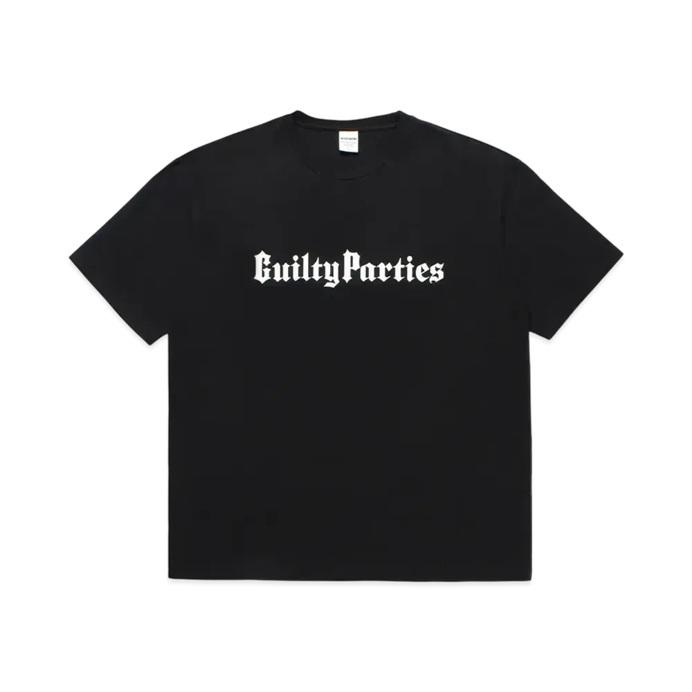WACKO MARIA Washed Heavy Weight T-Shirt "Black"